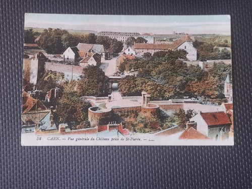 Cpa caen vue - vue, générale