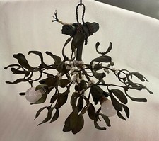 1900′ Lustre Boule de Gui en