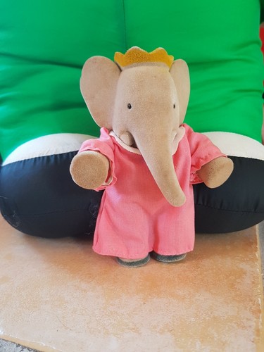 Figurine éléphant babar - figurine,