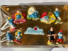 Série complète de 10 fèves Les SCHTROUMPFS de 2012