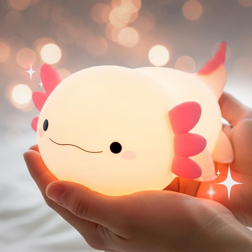Axolotl veilleuse bébé - axolotl,