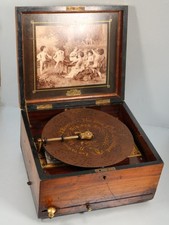ANTIQUE POLYPHON  MUSIC BOX