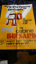 METIER PAYSAN / AFFICHE PUBLICITE CABINE SUR TRACTEUR BUISARD SABLE SUR SARTHE