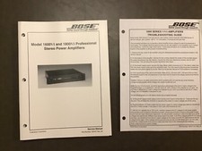 Bose 1600VI Model 1800VI