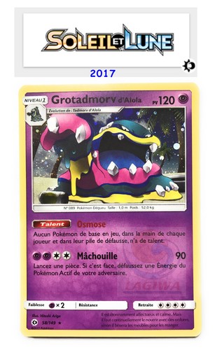 Carte pokemon grotadmov - pokemon,