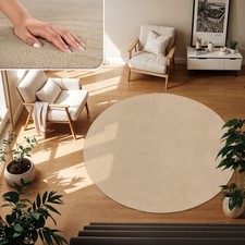 Tapis Poil Ras Tapis De Salon Monochrome Design Moderne Lavable