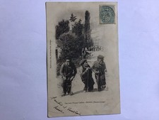 Cpa Bonac Haute Ariège Les Trois Princes Colibri