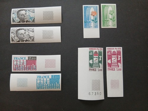 Timbres france variété non - france,