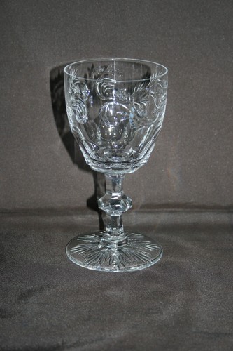Grand verre pied cristal - grand,