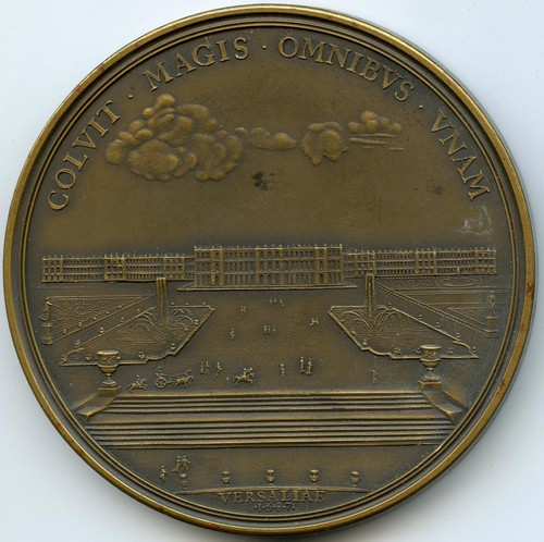 Louis xiv médaille - médaille, 1687