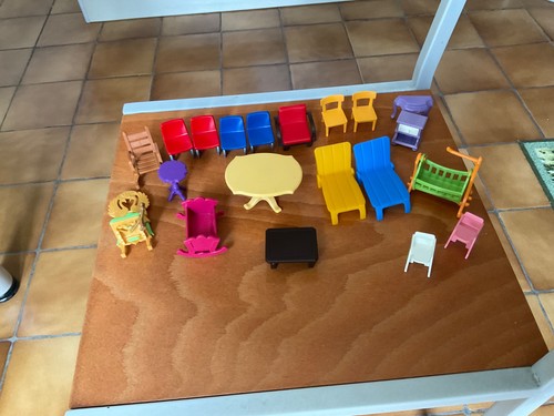 Lot mobilier playmobil 20 - lot,