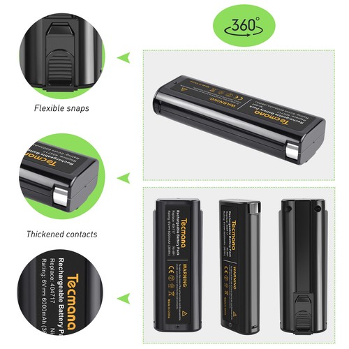 8pcs 6v 6000mah batterie - 6v,