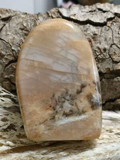 Pierre de Lune orangé reflets