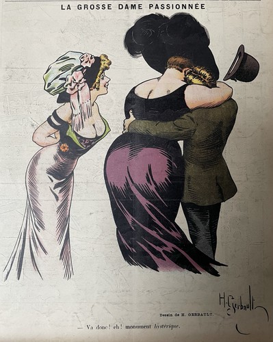 Élégante/Paris/1900/Gravure/
