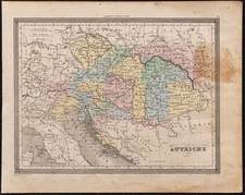 1860ca - Carte géographique