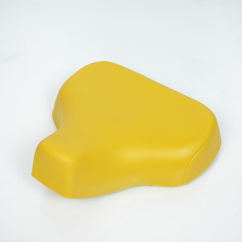 Dessus selle housse jaune - dessus,