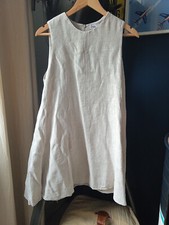 Robe lin beige - Zara