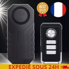 Anti-vol Sans Fil Alarme Moto Scooter Vélo Sécurité 113db Etanche 1 Télécommande