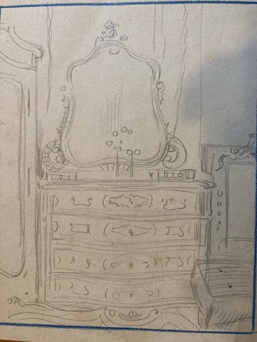 Beau dessin crayon miroir - dessin,