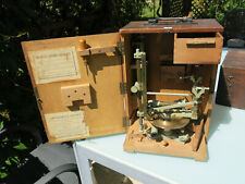 Théodolite Tachéomètre J.L. SANGUET Fin XIX éme