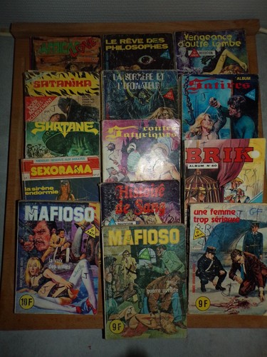 Lot livres bd mensuel - de,