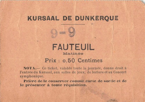 Vieux papier billet entrée - vieux, d'entrÉe