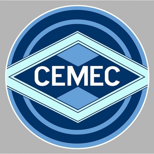 Cemec sticker vinyle laminé - cemec,