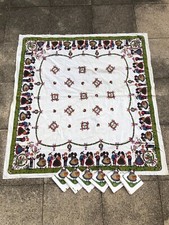 🐈‍⬛ nappe + 6 serviettes Hansi Alsace