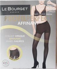 Collants neuf noir taille 5/6 Dessous Chic 50D, affinant marque Le Bourget
