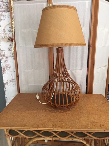 Lampe rotin louis - lampe, sognot