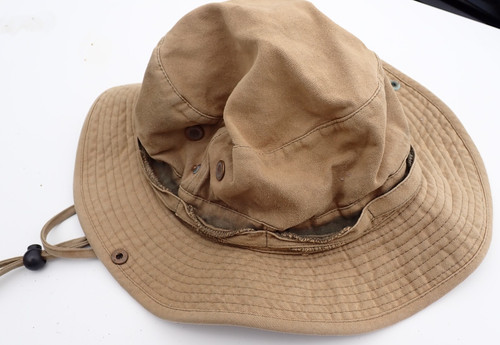 Chapeau brousse toile - brousse, beige