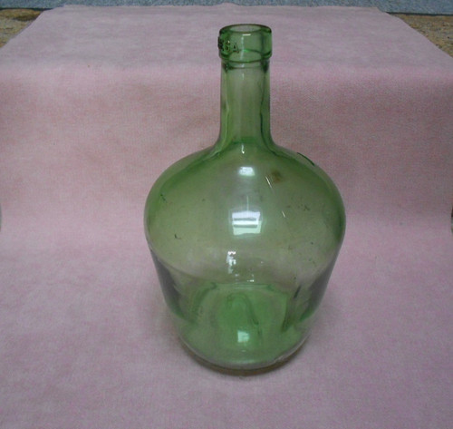 Vintage bonbonne dame jeanne - bonbonne, "