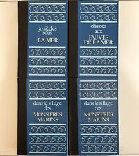 Lot 4 Livres exploration sous-marine Heuvelmans Dumas Famot plongée rares