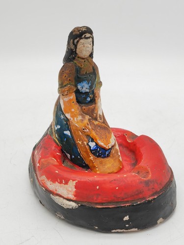Ancien cendrier lavandiere - ancien, en