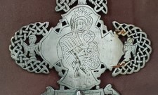 Croix copte d'Ethiopie . 1850