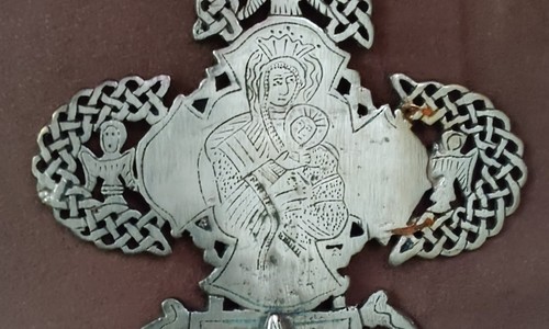 Croix copte ethiopie 1850 - croix, .