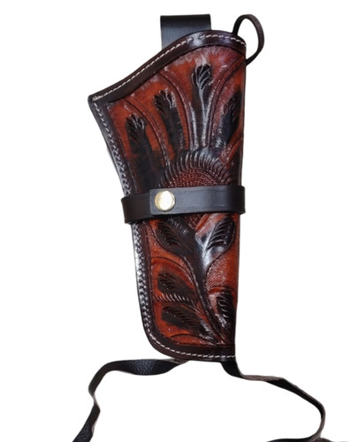 étui pour pistolet - pistolet, cuir