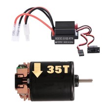 Moteur électrique à balais 540 60 A ESC pour HSP RC4WD Rock Crawler, pièces