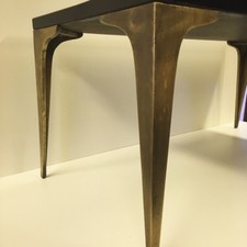 Pieds de table basse aiguille faits main