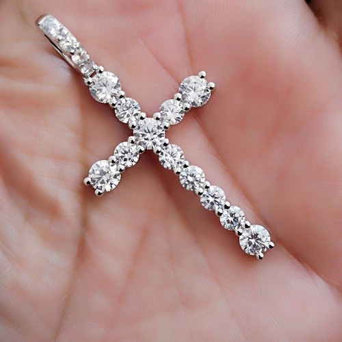 Pendentif croix pierre - pendentif,