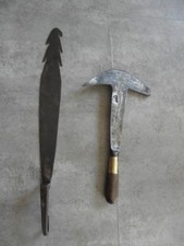 antique tool Roofer's Slate castle church Carpenter's hammer wrought iron old