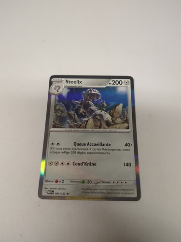 Steelix 093 132 neuf - steelix,