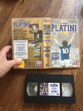 CASSETTE VIDEO VHS FOOTBALL les annees michel platini parcours d un geant 0