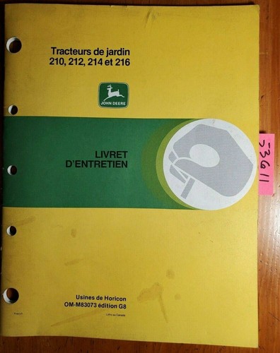 John deere 210 212 - deere, 214