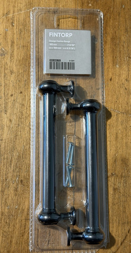 Ikea fintorp handles - fintorp, black