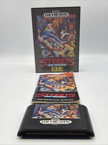 Sega genesis streets - genesis,
