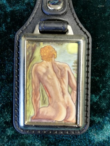 Porte clés cuir adonis - en,
