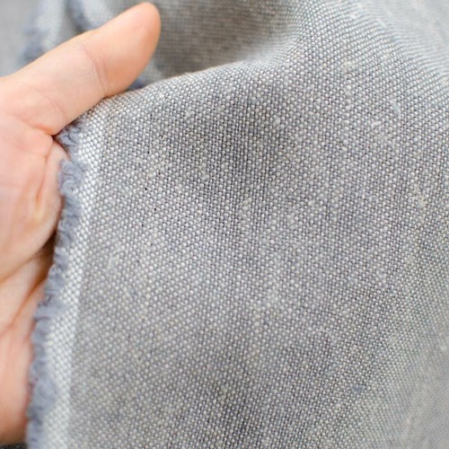 Toile lin alba argent - de,