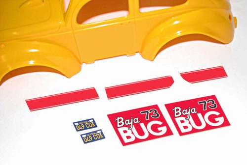 Cox red baja bug - red, stickers