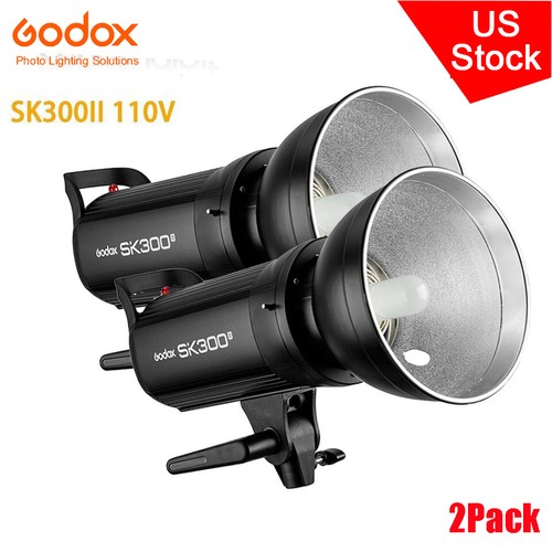 2pcs godox sk300ii - sk300ii, 300ws